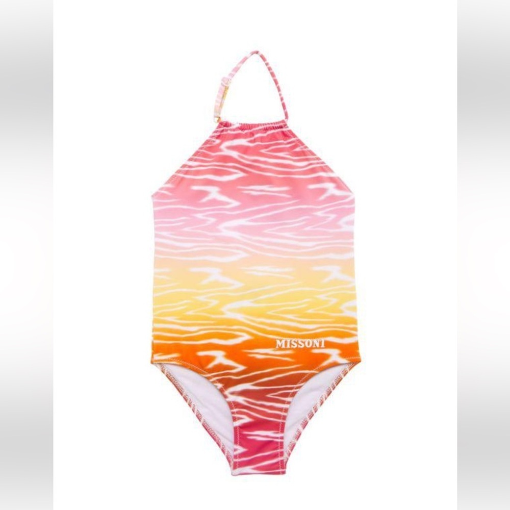 NWT Missoni swimsuit size 14 with packable wristlet
